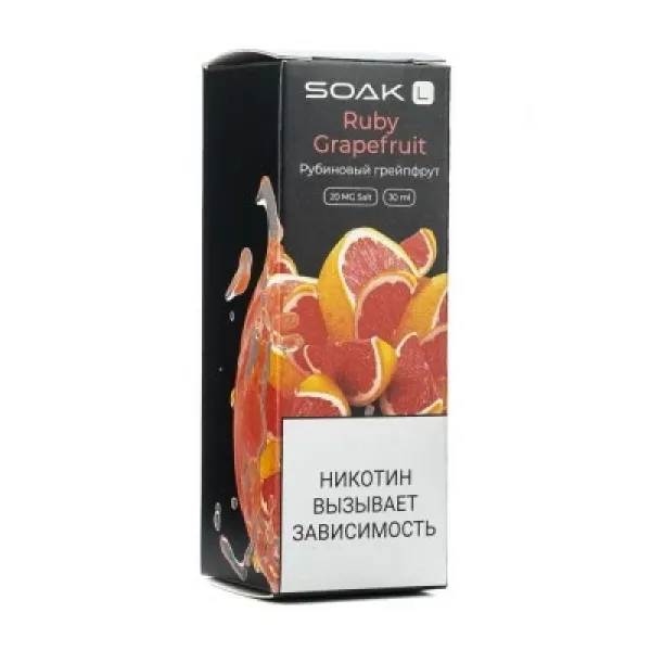 Жидкость SOAK L Ruby Grapefruit 30 мл в Донецке