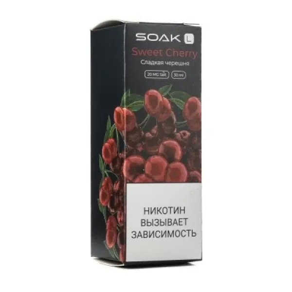 Жидкость SOAK L Sweet Cherry 30 мл в Донецке
