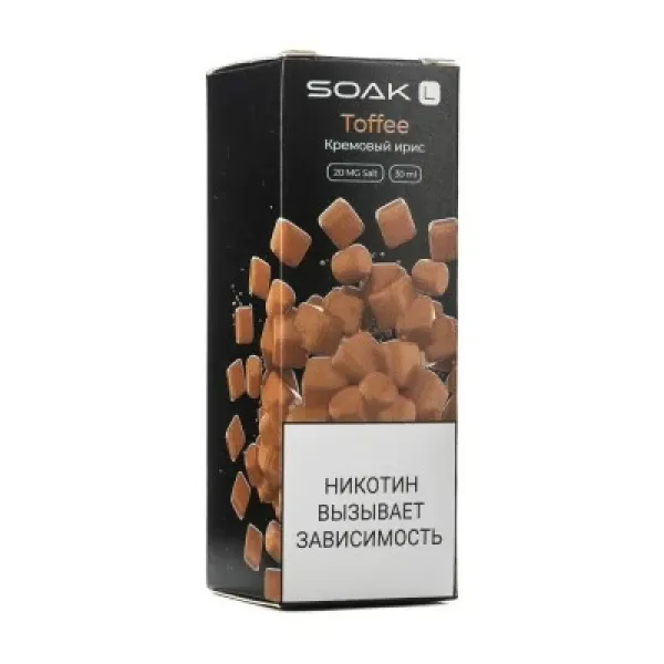 Жидкость SOAK L Toffee 30 мл в Донецке
