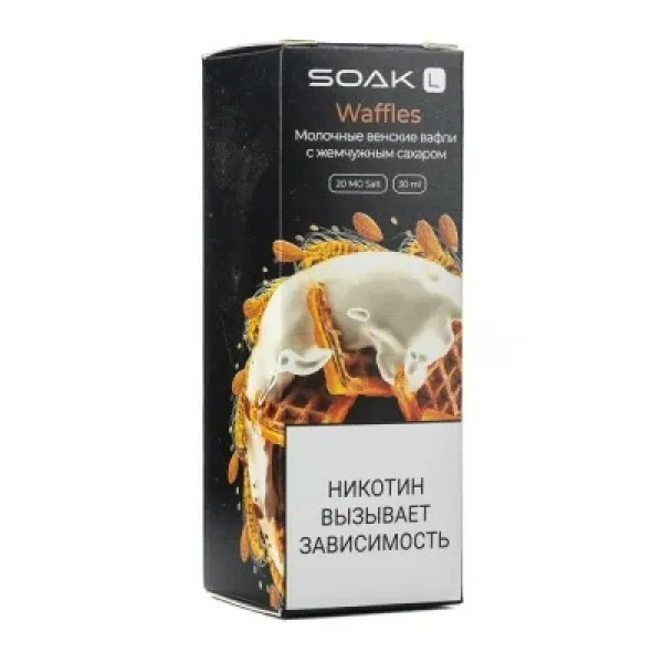 Жидкость SOAK L Waffels 30 мл в Донецке