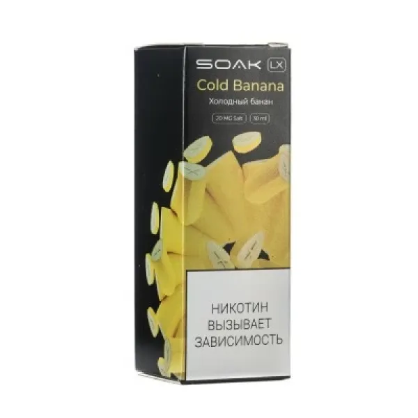 Жидкость SOAK LX Cold Banana 30 мл в Донецке
