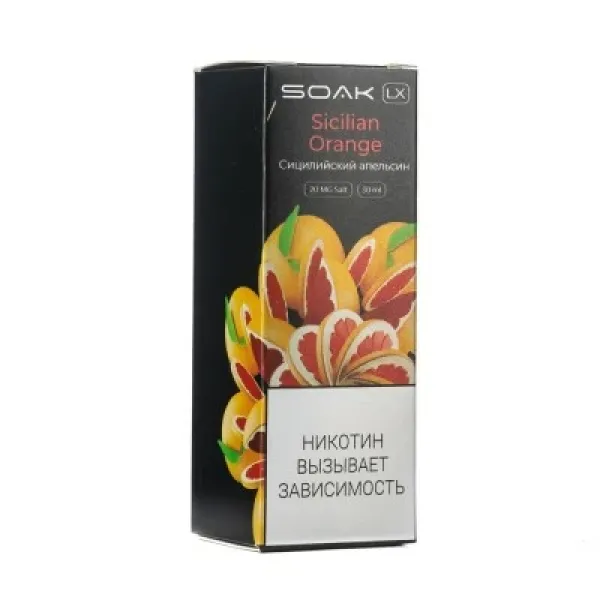 Жидкость SOAK LX Sicilian Orange 30 мл в Донецке