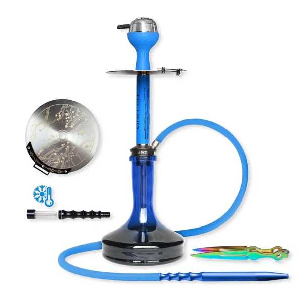 Кальян Seven star TE1 TECHNO Blue 60см в Донецке
