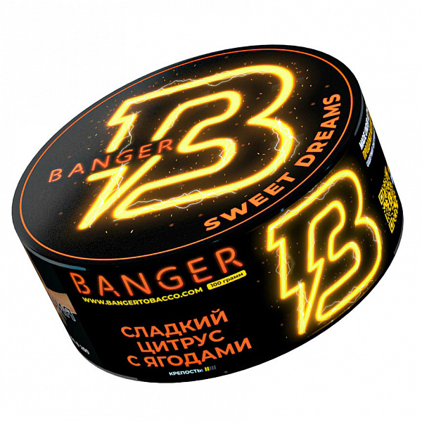 Табак Banger Sweet dreams (Сладкие мечты) 100 гр в Донецке