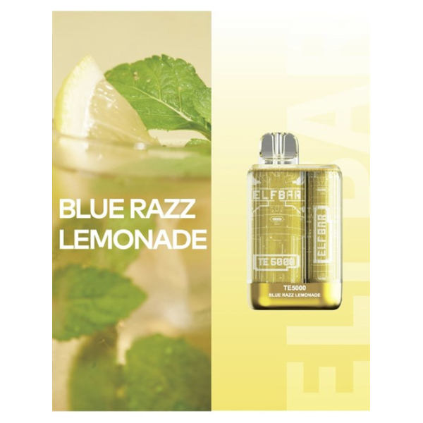Elfbar TE5000 Blue Razz Lemonade, 5000 тяг в Донецке