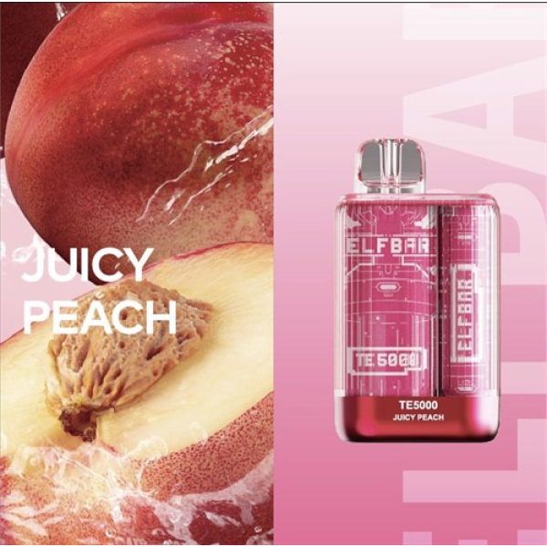 Elfbar TE5000 Juicy Peach, 5000 тяг в Донецке