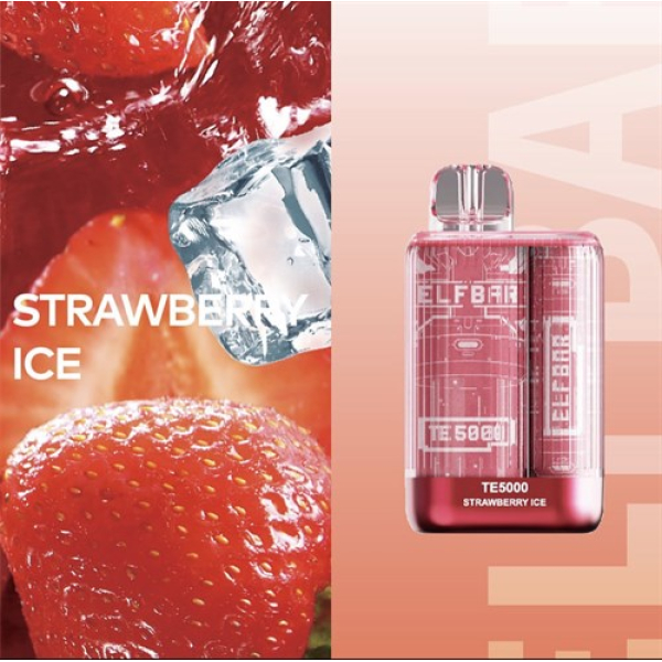 Elfbar TE5000 Strawberry Ice, 5000 тяг в Донецке
