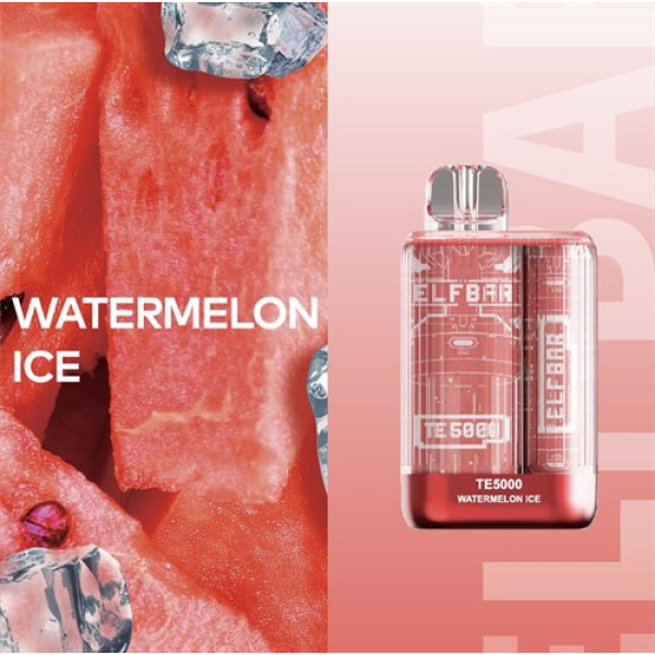 Elfbar TE5000 Watermelon Ice, 5000 тяг в Донецке