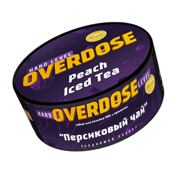 Табак Overdose Peach Iced Tea (Персиковый чай) 100 гр в Донецке
