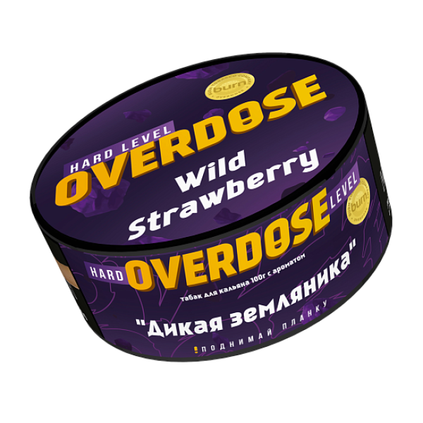 Табак Overdose Wild Strawberry (Дикая земляника) 100 гр в Донецке