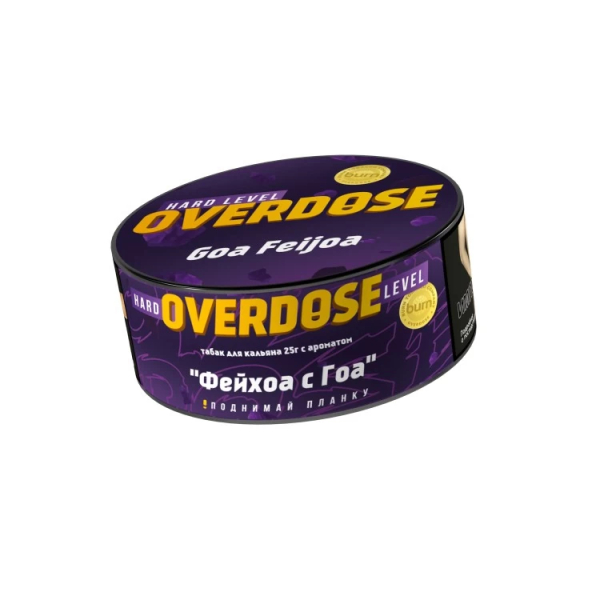 Табак Overdose Goa Feijoa (Фейхоа с Гоа) 25 гр в Донецке