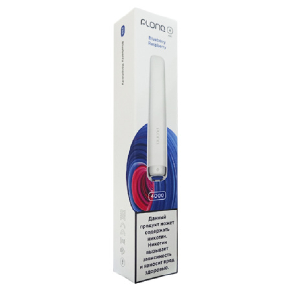 Plonq Plus Pro Blueberry Raspberry 4000 тяг в Донецке