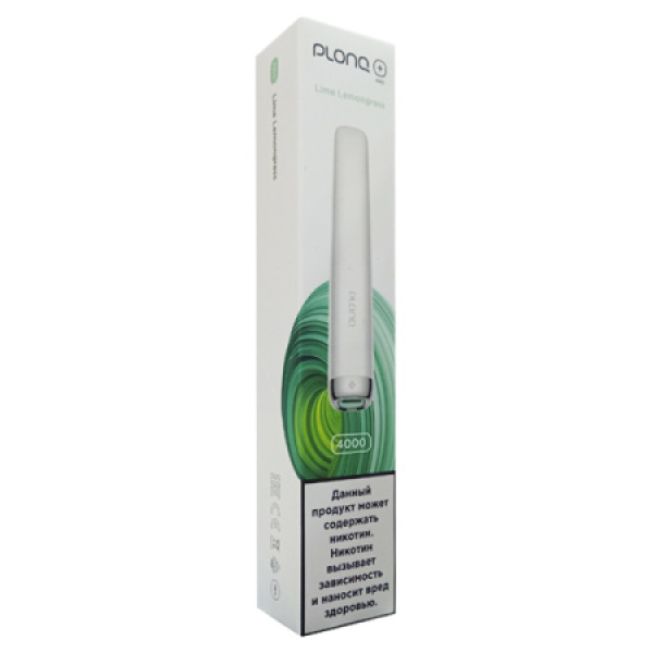 Plonq Plus Pro Lime Lemongrass 4000 тяг в Донецке