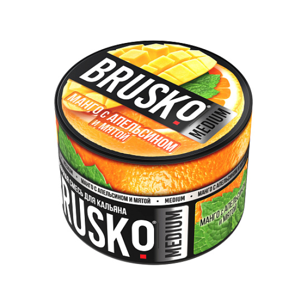 Смесь Brusko Манго с апельсином и мятой 50 гр в Донецке