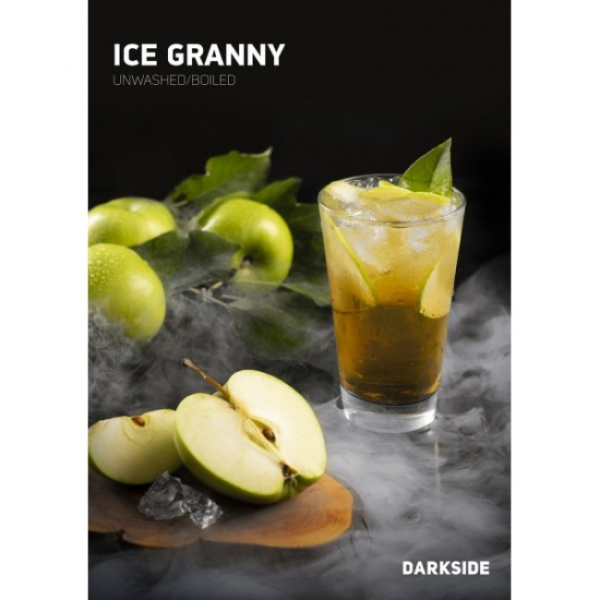 Табак Darkside Core Ice Granny (Ледяное Зеленое Яблоко) 250 гр в Донецке