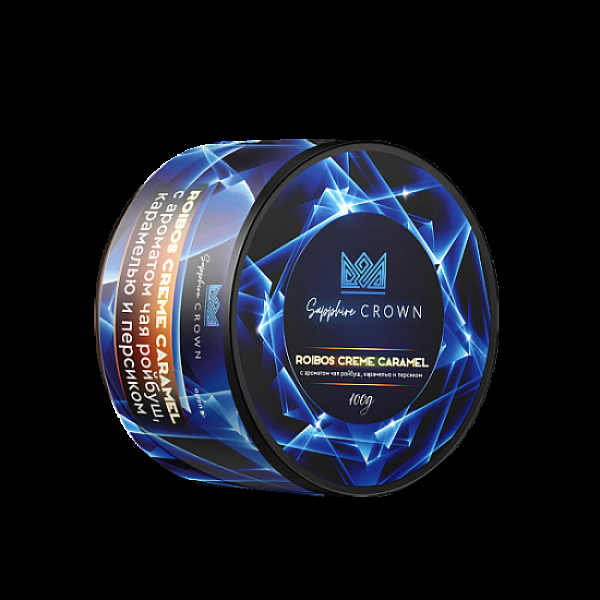 Табак SAPPHIRE CROWN ROIBOS CREME CARAMEL  100 грамм в Донецке