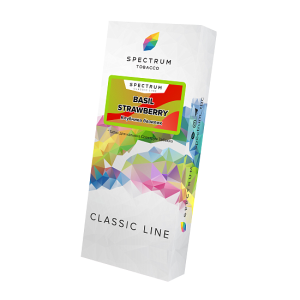 Табак SPECTRUM BASIL STRAWBERRY  100 грамм в Донецке