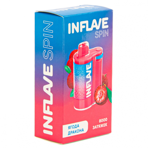 INFLAVE SPIN Ягода Дракона (8000 затяжек) в Донецке