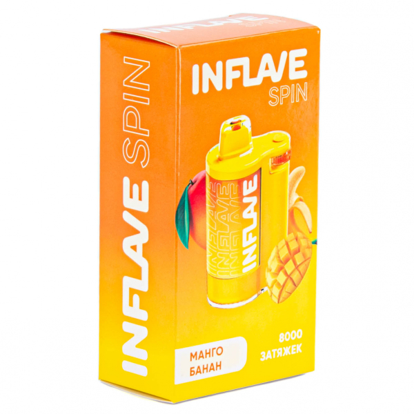 INFLAVE SPIN Манго банан (8000 затяжек) в Донецке