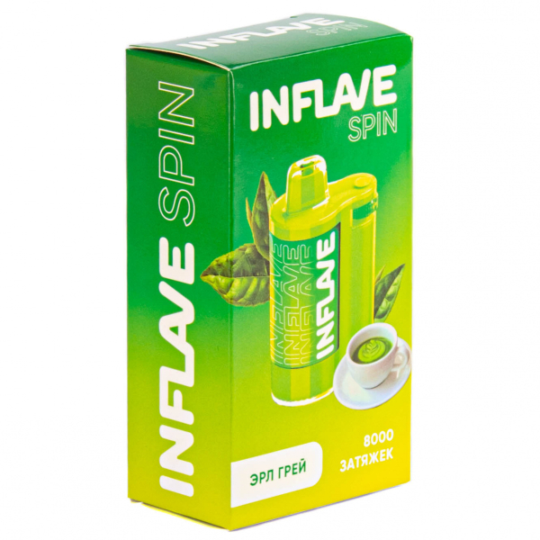 INFLAVE SPIN Эрл Грей (8000 затяжек) в Донецке