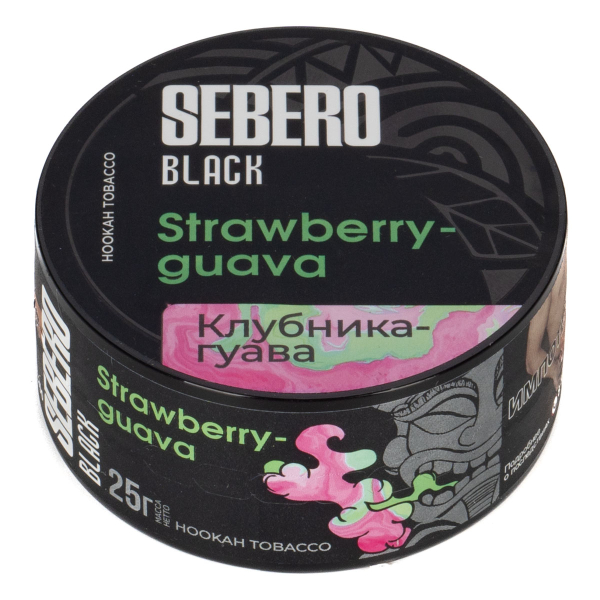 Табак Sebero Black Strawberry Guava  25 грамм в Донецке