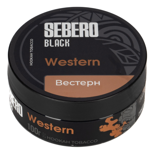 Табак Sebero Black Western  100 грамм в Донецке