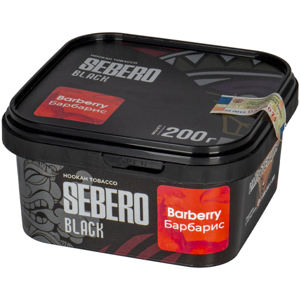 Табак Sebero Black Barberry  200 грамм в Донецке