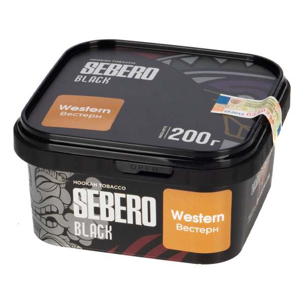 Табак Sebero Black Western  200 грамм в Донецке