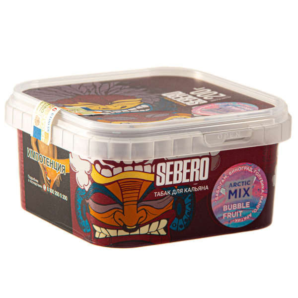 Табак Sebero Arctic Mix Bubble fruit  200 грамм в Донецке