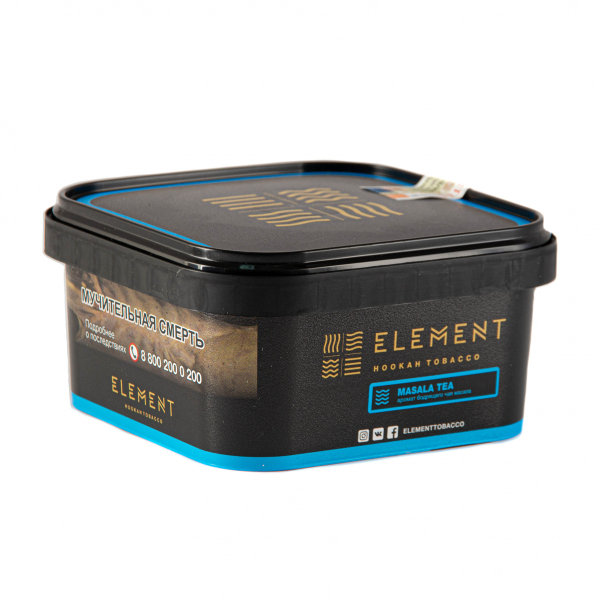 Табак Element ВОДА Masala tea  200 грамм в Донецке