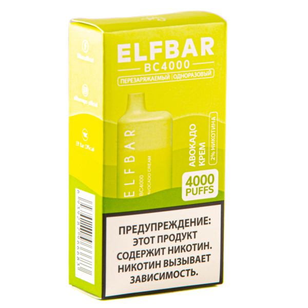 ELF BAR Avocado Cream (4000 затяжек) 20 мг в Донецке