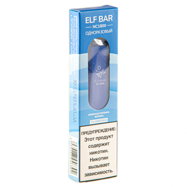 ELF BAR NC Blue Razz Lemonade (1800 затяжек) 20 мг в Донецке