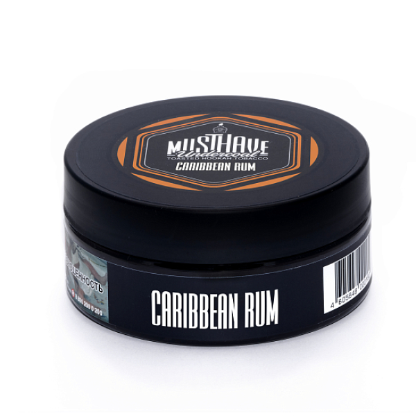 Табак MUST HAVE CARIBBEAN RUM  125 грамм в Донецке