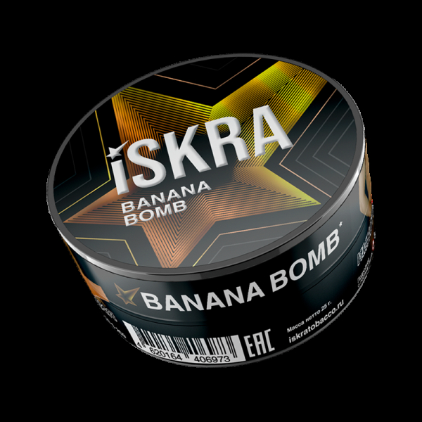 Табак ISKRA Вanana Bomb  25 грамм в Донецке