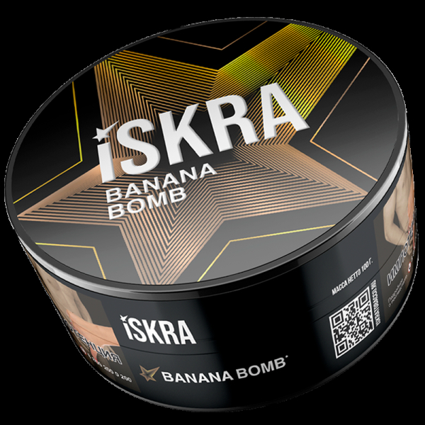 Табак ISKRA Вanana Bomb  100 грамм в Донецке