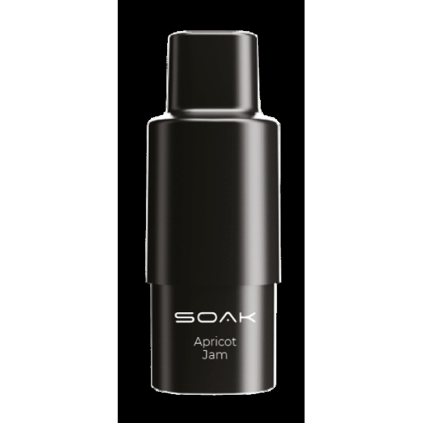 Картридж SOAK Q Абрикосовый джем (1500 затяжек) в Донецке