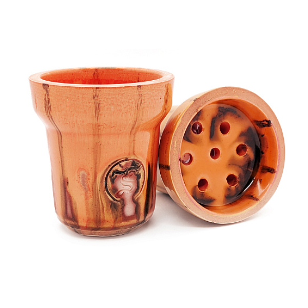 Чаша St Bowls Classic Glaze оранжевая с полосками в Донецке