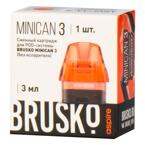 Картридж Brusko Minican 3 красный в Донецке