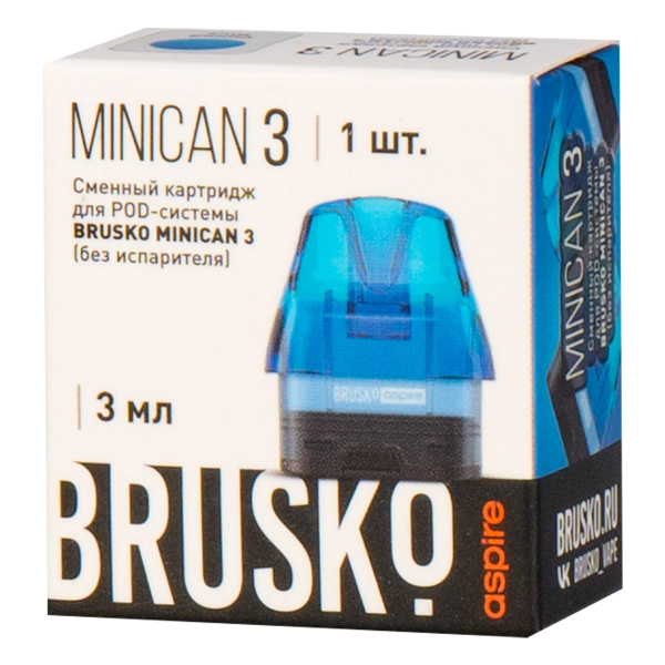 Картридж Brusko Minican 3 синий в Донецке