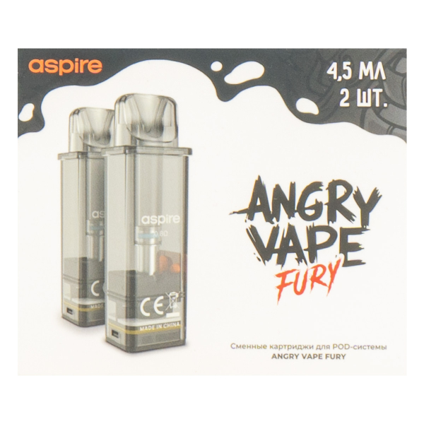 Картридж Brusko Angry Vapefury 4.5 мл (2шт) в Донецке