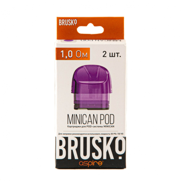 Картридж Brusko Minican фиолетовый (2шт.) 1,0 в Донецке