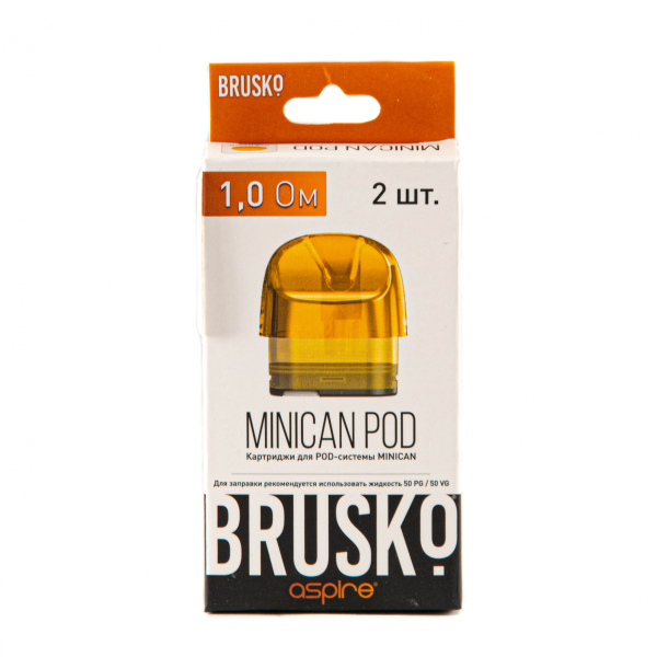 Картридж Brusko Minican жёлтый (2шт.) 1,0 в Донецке
