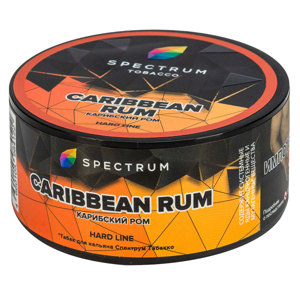 Табак Spectrum Hard Caribbean Rum  25 грамм в Донецке