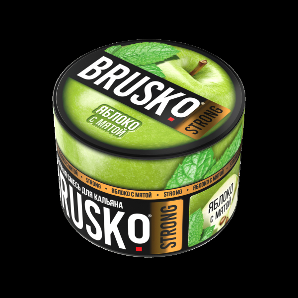 Смесь Brusko Strong яблоко с мятой  50 гр в Донецке