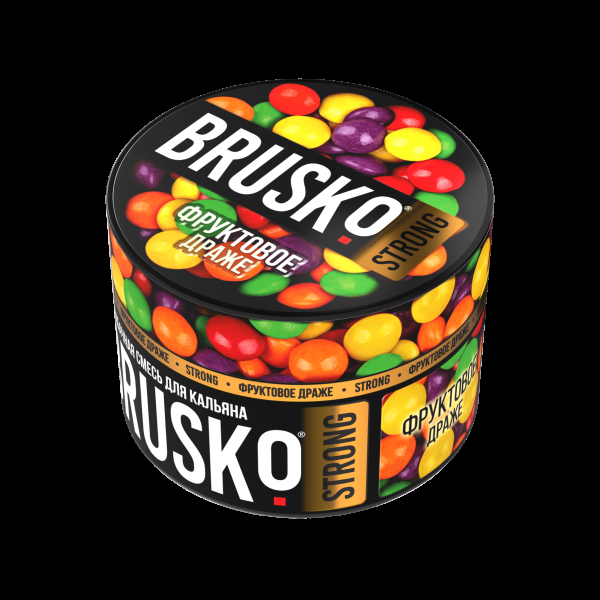 Смесь Brusko Strong фруктовое драже  50 гр в Донецке