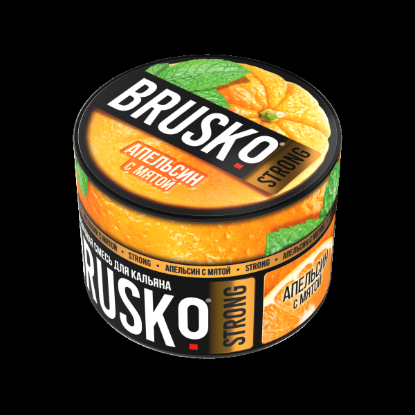 Смесь Brusko Strong апельсин с мятой  50 гр в Донецке