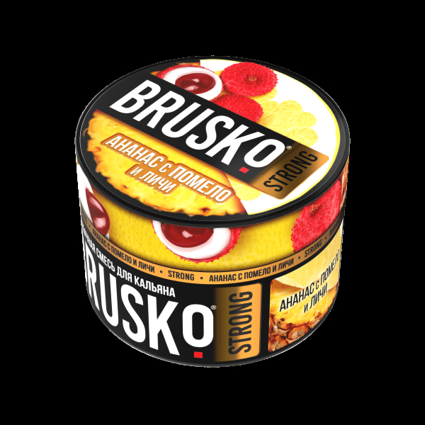 Смесь Brusko Strong ананас с помело и личи  50 гр в Донецке
