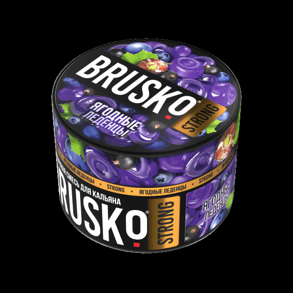 Смесь Brusko Strong ягодные леденцы  50 гр в Донецке