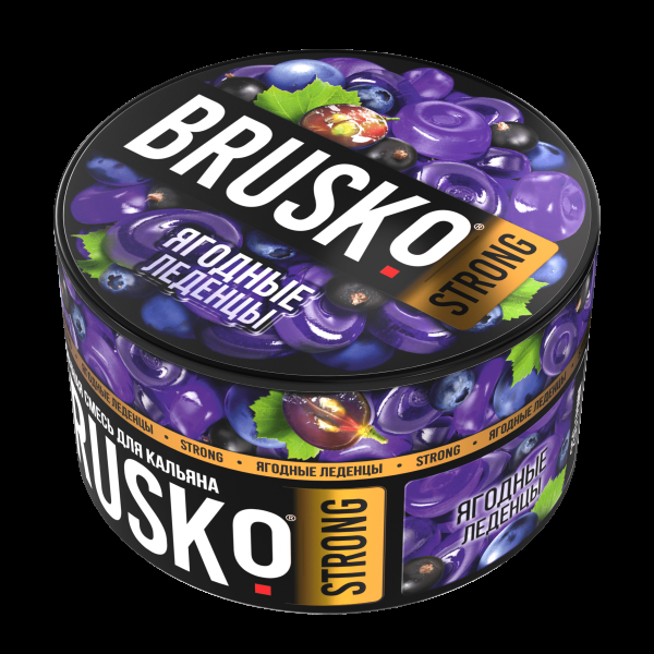 Смесь Brusko Strong ягодные леденцы  250 гр в Донецке