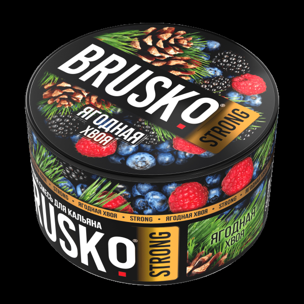 Смесь Brusko Strong ягодная хвоя  250 гр в Донецке